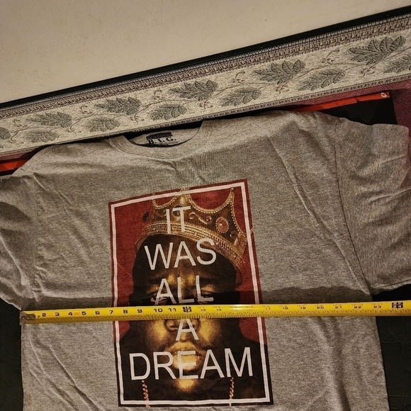 The Notorious B.I.G Graphic Hip Hop Rap Short Sleeve T-Shirt Size XL - Picture 5 of 7